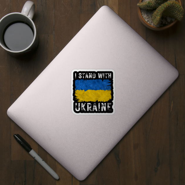 I Stand With Ukraine by Creatifly Graphic Tees